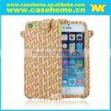 Attractive Weave Back Case Cover For Smartphone With Wrist Strap, Weaving Cases for Phone Cases thumbnail-1