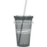 Plastic Double Wall Cup - 22OZ Double Wall Tumbler 16oz thumbnail-5