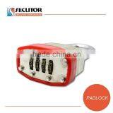 Long Shackle Bumper Letter Combination Padlock thumbnail-4