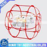 New Product 2.4G 4CH RC Wall Climbing UFO With Light Mini Quadcopter Mini Drone Fly Ball thumbnail-2
