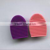 Brushegg Silicone Brush Cleaning Egg Brush Cleaning Egg Cosmetic Brush Cleanser Mack up Makeup Brush Cleaner Clean Tools thumbnail-4