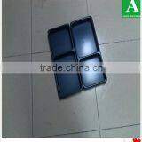 Custom Black ps Thick Compartments Hotel Tray thumbnail-3