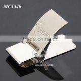 Promotional Customized Engraved Logo Zinc Alloy Metal Branded Money Clip