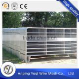 professional alibaba express hinge jointed cattle fence / metal horse fence panel