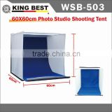 KINGBEST 60x60cm Soft Photo Studio(WSB-503) / Popular portable mini photo studio / portable lighting studio
