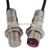 M18 Laser Photo Sensor Switch, NPN/PNP DC12-24V Through Beam Laser Photocell Sensor Switch (IBEST) Quality Choice