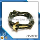 diy beads fashion anchor bracelets anchor leather bracelet leather bracelet anchor bracelet