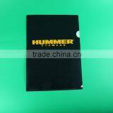 Factory Directly Wholesale a4 Size l Shape Folder, l Shape File Folder, Single Page Plastic Folder for Advertising