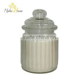 Glass Jar Candle with Lid