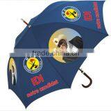 Auto Open J Hand Golf Umbrella for Chad Campaign