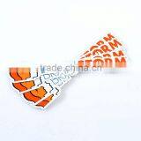 Excellent Quality Custom Waterproof Die Cut Vinyl Sticker Screen Printing Glossy Lamination Custom t Shirt Labels ---DH20508 thumbnail-1