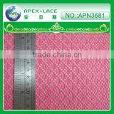 Fashion Trends Polyester French Net Lace Fabric for Girls Flower Lace Dress-APN3681