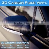 CARLIKE Fast Delivery Self Adhesive Carbon Fiber Vinyl Foil Car Decoration