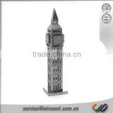 Famous Building Big Ben 3D Puzzle Adult Kids Metal Toy thumbnail-1