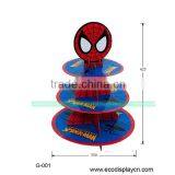 Spider-Man Three Tier Cake Stands