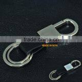 Custom Keychain and Custom Metal Keychain and Leather Keychain With 2 Rings thumbnail-1