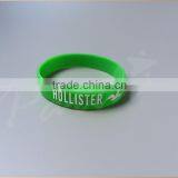 Advertising Rubber Band Silicon Bracelet With Embossing and Engraving thumbnail-3