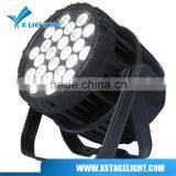 IP65 Outdoor Led Par 64 RGBWAP 6IN1 24*18W Led Par Light Led