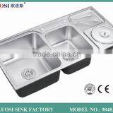Foshan Pearl Sand Finish Mini Kitchen Sink 9848AL thumbnail-1
