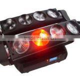 Newest Designs Pro Disco LED Beam Moving Head Spider Light 8PCS 12W RGBW 4in1 thumbnail-5