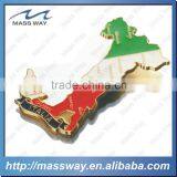 Promotional 3D Building Shape Pewter Alloy Old Color Fridge Magnet thumbnail-6