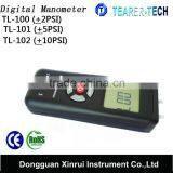 Professional Digital Differential Air Pressure Manometer Gauge TL-102 (10PSI)
