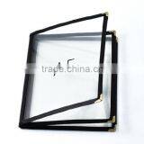 Made in China A4 Menu Cover Restaurant Menu Book