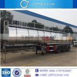 40cbm-46cbm Stainless Steel Edible Oil Tank Semi Trailer thumbnail-1