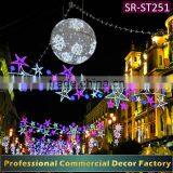 Customize Commercial Giant LED Star Decoration for Main Street Decoration thumbnail-1