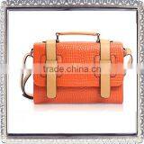 Genuine Leather Woman Leisure Handbag Factory China thumbnail-1
