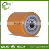 nylon centre pu wheels for electric forklift,forklift wheel price