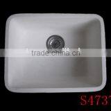 Eco-friendly Solid Surface Kitchen Sink,aritifical Stone Single Bowl Kitchen Sink thumbnail-1