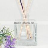100ML/250ml square Glass Aroma Bottle perfume bottle glass reed diffuser bottle with sticks