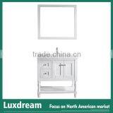 Bathroom Vanity Design White Carrara Marble Top