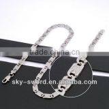 High Quality Stainless Steel Bicycle Chain Necklace (QN10032) thumbnail-1