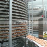 stainless steel dry cooling tower ,bread hamburger toast spiral cooling tower(manufacturer)
