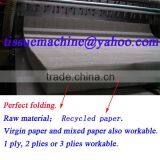 Copied German Italy Design 6Lanes 4800 Piece per Minute Laminated High Speed Automatic N-Fold Hand Towel Making Machine thumbnail-6