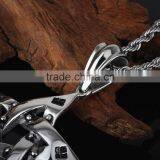 Vintage Jewelry Stainless Steel Fashion Pentagram Pendant thumbnail-4