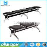 Bank Stainless Steel 3 Seater Airport Waiting Chair thumbnail-2