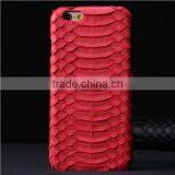 Real Snakeskin Mobile Phone Cover Leather OEM ODM for IPhone Cover 5s
