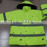 High Visibility Yellow Reflective Safety Jacket thumbnail-1