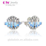Latest Design Fine Jewellery Women Butterfly Wholesale Earrings