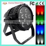 Three Years Warranty IP65 Rechargeable IR Wireless DMX Battery Powered Par Can 6in1 RGBWAUV 9*18w LED Waterproof Par Light