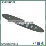 New Types Embossed Keys Glossy PET Graphic Overlay