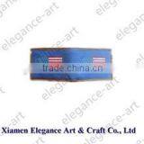 Custom Elephant Red Needlepoint Wallet With Genuine Leather thumbnail-3