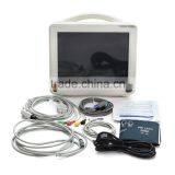 Patient Monitor Hot Sale Medical Equipment 12 Inch Multi Parameter Bedside Patient Monitor thumbnail-3