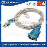 225 kbps USB 2.0 to rs232 DB9 male serial adapter cable rs232 to usb driver win7 9 pin data cable