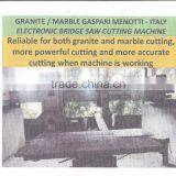 GRANITE/MARBLE GASPARI MENOTTI MACHINE FROM ITALY RELIABLE FOR BOTH GRANITE AND MARBLE CUTTING thumbnail-1