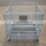 Durable Industrial Foldable Storage Cage, Wire Mesh Cage, Storage Container thumbnail-2