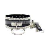 SEX TOYS BONDAGE NECK COLLAR WITH LACE SEX NECK COLLAR FOR SM SEX GAME FEMALE SEX TOYS NECK COLLAR BONDAGE SEX NECK COLLARS thumbnail-2